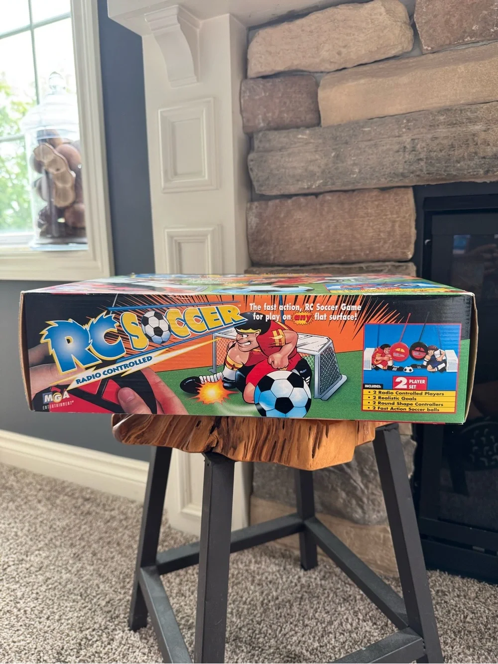 MGA RC Soccer Radio-Control Tabletop Game – New & Sealed (1998)